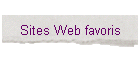 Sites Web favoris